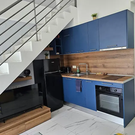 Apartament Terpsi's Loft With Pool Access By Horizon Homes Orfánion